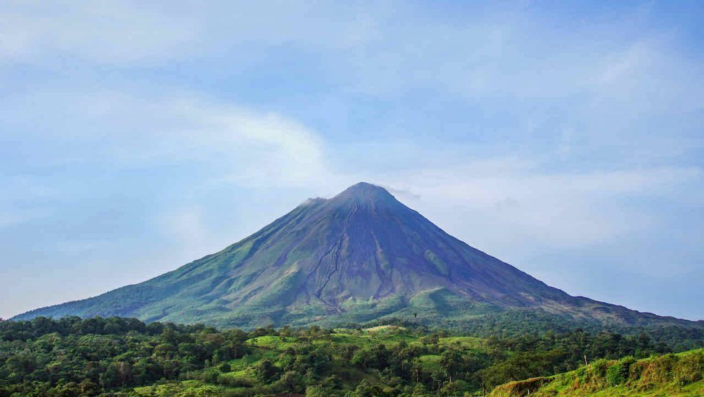Perhaps one of the most visited national parks is Arenal national park